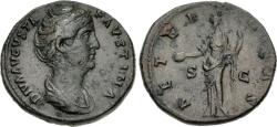 Ancient Coins - Faustina AE AS--Nice