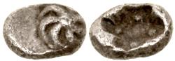 Ancient Coins - Ionia, Uncertain Mint AR (Silver) Hemitetartemorion--Smallest Silver Denomination