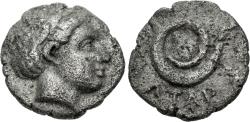 Ancient Coins - Atarnios AR (Silver) Obol