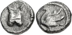 Ancient Coins - CILICIA, Mallos AR (Silver) Obol--Child's toy!