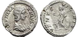 Ancient Coins - Plautilla AR (Silver) Denarius