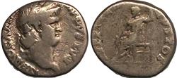 Ancient Coins - Nero AR (Silver) Denarius--Ex Nilus Coins