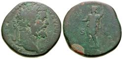 Ancient Coins - Septimius Severus AE Sestertius
