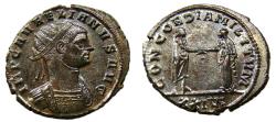 Ancient Coins - Aurelian AE Antoninianus--Beautiful Details and silvering