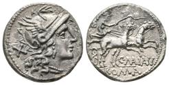 Ancient Coins - C. Maianius AR (Silver) Denarius