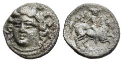 Ancient Coins - Thessaly, Larissa AR (Silver) Trihemiobol