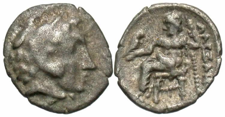 Alexander III (The Great) AR (Silver) Obol--Nice | Greek Coins