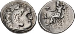 Ancient Coins - Lysimachos AR (Silver) Drachm--Struck in the Name and Types of Alexander III "The Great"