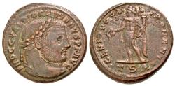 Ancient Coins - Diocletian AE Silvered Follis