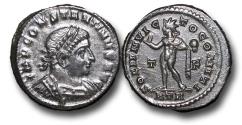 Ancient Coins - R18091 - Constantine I, as Augustus  (A.D. 307-337), Bronze Follis, 3.11g., 22mm, Treveri mint