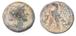 Ancient Coins - THE FAMOUS CLEOPATRA: PTOLEMAIC EMPIRE. EGYPT. Cleopatra VII Thea 51-30 BC. AE 80 Drachmai. Mint of ALEXANDRIA.