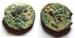 Ancient Coins - Decapolis. Gadara. Titus AE 17