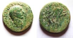 Ancient Coins - JUDAEA, Tiberias. Trajan. 98-117 CE. AE 27. AS FOUND