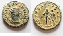 Ancient Coins - AS FOUND. ORIGINAL DESERT PATINA GALLIENUS AE ANTONINIANUS