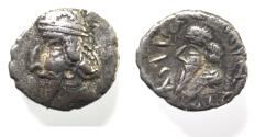 Ancient Coins - Kings of Persis. 2nd century BC. AR Obol