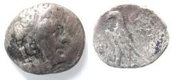 Ancient Coins - PTOLEMAIC SILVER TETRADRACHM
