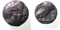 Ancient Coins - ARABIA, Southern. Saba'. Late 4th–mid 2nd centuries BC. AR Half Unit