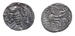 Ancient Coins - KINGS OF PARTHIA. Parthian Kingdom. SILVER DRACHM .