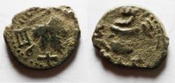 Ancient Coins - Judaea. Jewish War. First Revolt. AE Prutah. Year 2. 67/68 C.E.
