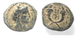 Ancient Coins - NABATAEA. Aretas IV. 9 BC- AD 40. AE 13