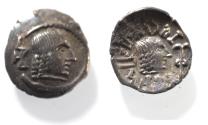 Ancient Coins - ARABIA, Southern. Himyar.. Circa AD 2nd Century. AR Drachm