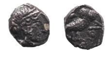 Ancient Coins - ARABIA, Southern: Saba'. Late 4th–mid 2nd centuries BC. AR Obol
