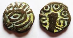 Ancient Coins - RARE ATHENA TO LEFT: ARABIA, Northwestern. Lihyan. 2nd–1st centuries BC. Æ ‘Drachm’ . Imitating Athens.