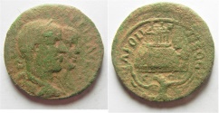 Ancient Coins -  Samaria. Neapolis under Philip I and Philip II (AD 247-249). AE 27mm, 11.69g. 
