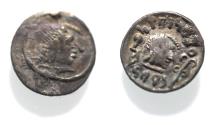 Ancient Coins - ARABIA, Southern. Himyar.. Circa AD 2nd Century. AR Drachm
