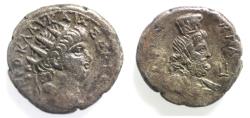 Ancient Coins - EGYPT, Alexandria. NERO SILVER TETRADRACHM.