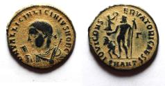Ancient Coins - ORIGINAL DESERT PATINA: LICINIUS II AE FOLLIS