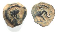 Ancient Coins - EGYPT. Alexandria. Trajan, 98-117. Dichalkon