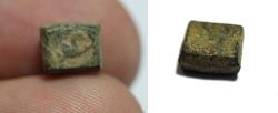 World Coins - ANCIENT ISLAMIC UMMAYYED BRONZE WEIGHT. "OMAR" 800 A.D