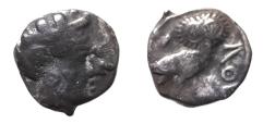 Ancient Coins - ARABIA FELIX. Sabaeans. Imitating Athens. Ca. 3rd-2nd centuries BC. AR quarter-unit