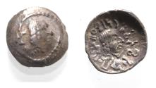 Ancient Coins - ARABIA, Southern. Himyar.. Circa AD 2nd Century. AR Drachm