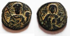 Ancient Coins - BYZANTINE. Alexius I Comnenus (1081-1118). AE tetarteron