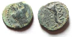 Ancient Coins - DECAPOLIS. GADARA. Autonomous issues. 1st century BC. AE 19