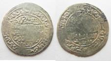 World Coins - RASULIDS OF YEMEN: SILVER DIRHAM . 1321 - 1363 A.D