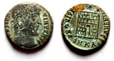 Ancient Coins - Constantine I the Great AE follis. Camp Gate.