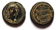Ancient Coins - Trajan (98-117). Seleucis and Pieria, Antioch. Æ As