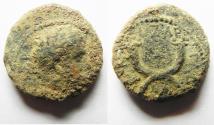 Ancient Coins - DECAPOLIS. GADARA. TITUS AE 17, WITH CROSS
