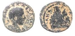 Ancient Coins - JUDAEA. SAMARIA. NEAPOLIS. SVERUS ALEXANDER AE 21. MT. GERIZIM