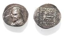 Ancient Coins - KINGS OF PARTHIA. Parthian Kingdom. SILVER DRACHM .