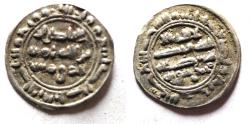 World Coins - RASSIDS OF YEMEN. 900 A.D. SILVER SUDAYSI