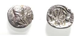 Ancient Coins - Kings of Persis. 2nd century BC. AR Hemidrachm