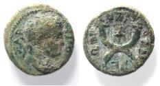 Ancient Coins - DECAPOLIS. GADARA. TITUS AE 17. CROSS