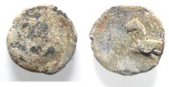 Ancient Coins - Ptolemaic Kingdom. Ptolemy X Alexander I and Cleopatra III (107-101 BC). LEAD COIN