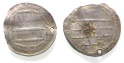 World Coins - ISLAMIC . ABBASID . SILVER DIRHAM