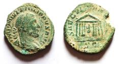 Ancient Coins - Philip I the arab. AE Sestertius As found