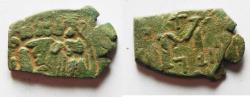 Ancient Coins - ARAB-BYZANTINE AE FALS. IMITATING CONSTANS II FOLLIS